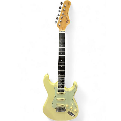 Used Tagima T635 Yellow Solid Body Electric Guitar Yellow