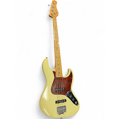 Used Tagima  TW-73 Cream Electric Bass Guitar
