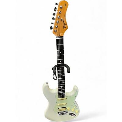 Used Tagima TW-Series TG-540 White Solid Body Electric Guitar