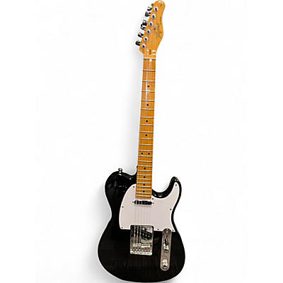 Used Tagima TW55 TELECASTER Black and White Solid Body Electric Guitar