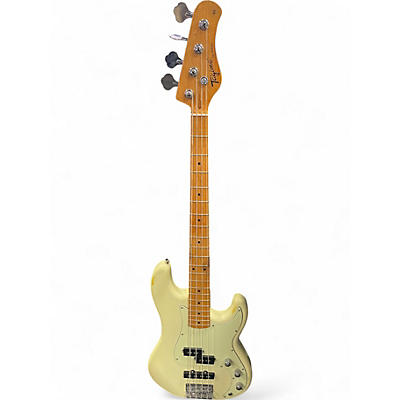 Used Tagima TW65 WHITE Electric Bass Guitar