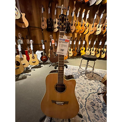 Used Tagima Vancouver Series Natural Acoustic Electric Guitar