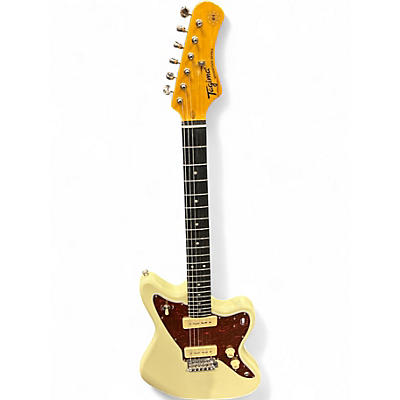 Used Tagima WOODSTOCK 61 Antique White Solid Body Electric Guitar