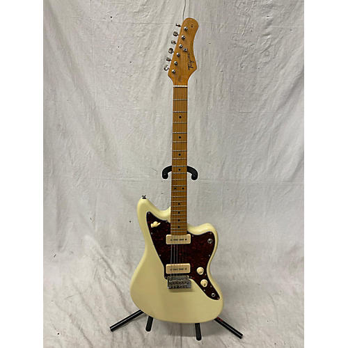 Used Tagima Woodstock Cream Solid Body Electric Guitar Cream