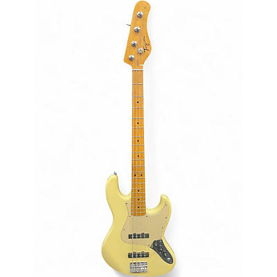 Used Tagima Woodstock Series TW73 Cream Electric Bass Guitar