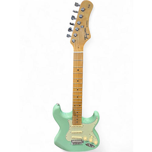 Used Tagima tw series 530 teal Solid Body Electric Guitar teal