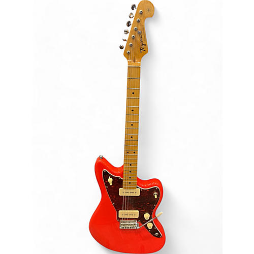 Tagima Used Tagima woodstock series 61 Fiesta Red Solid Body Electric Guitar Fiesta Red