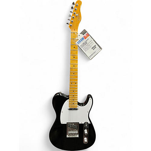 Used Tagina TELECASTER BLACK Solid Body Electric Guitar BLACK
