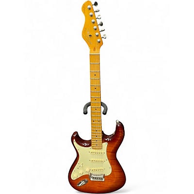 Used Tagliare PRIVATE LABEL LH Trans Amber Solid Body Electric Guitar