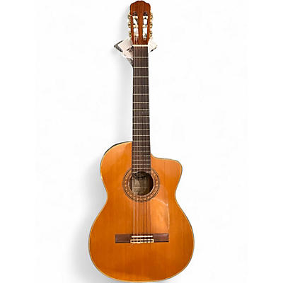 Used Takamine C132SC Natural Classical Acoustic Electric Guitar