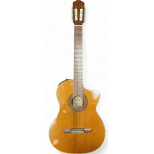 Takamine Used Takamine CP132SC Vintage Natural Classical Acoustic Electric Guitar Vintage Natural