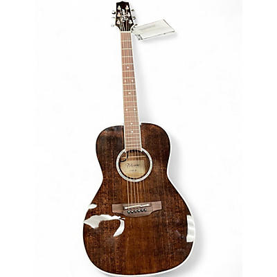 Used Takamine CP3NYML Molasses Acoustic Electric Guitar