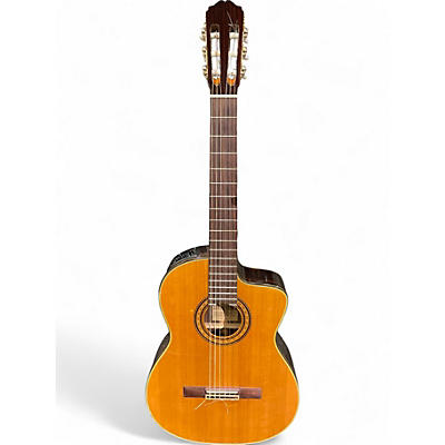 Used Takamine EC132SC Natural Classical Acoustic Electric Guitar