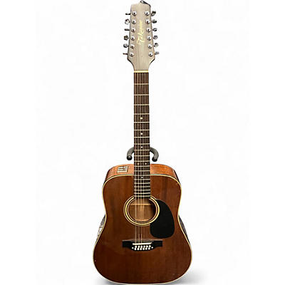 Used Takamine EF-389 Mahogany 12 String Acoustic Electric Guitar