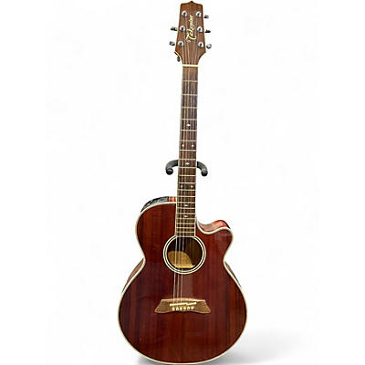 Used Takamine EF108K NATURAL Acoustic Electric Guitar