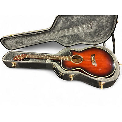Used Takamine EF261S Natural Acoustic Electric Guitar