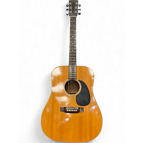 Used Takamine EF340 Natural Acoustic Guitar Natural