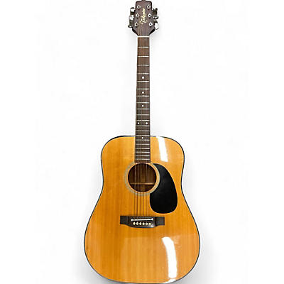 Takamine Used Takamine EF340SCGN Natural Acoustic Electric Guitar