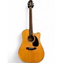 Used Takamine EF340SCGN Natural Acoustic Electric Guitar Natural