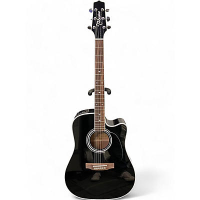 Takamine Used Takamine EF341SC Black Acoustic Electric Guitar