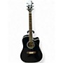 Used Takamine EF341SC Black Acoustic Electric Guitar Black