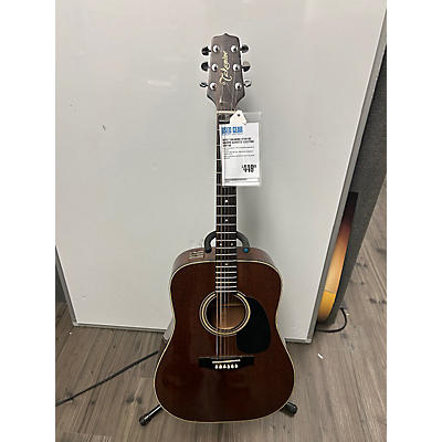 Takamine Used Takamine EF341SC Brown Acoustic Electric Guitar