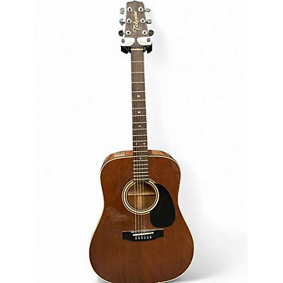 Used Takamine EF349 Mahogany Acoustic Electric Guitar