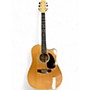 Used Takamine EF350 Natural MAPLE Acoustic Electric Guitar Natural MAPLE