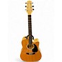 Used Takamine EF350M Natural Acoustic Electric Guitar Natural