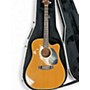 Used Takamine EF360C Natural Acoustic Electric Guitar Natural