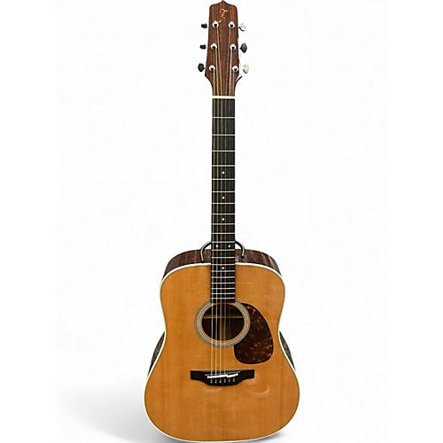 Used Takamine EF360S-TT Natural Acoustic Electric Guitar Natural