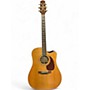 Used Takamine EF360SC Natural Acoustic Electric Guitar Natural