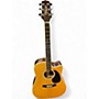 Used Takamine EF360SC Natural Acoustic Guitar Natural