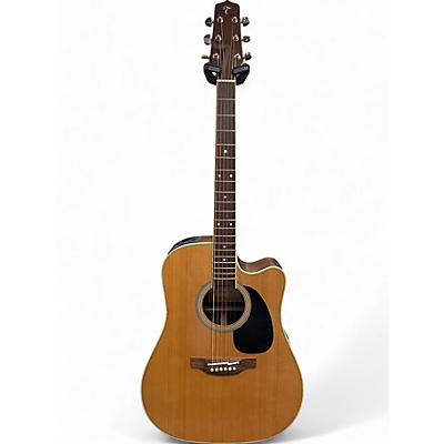 Takamine Used Takamine EF360SC-TT Natural Acoustic Electric Guitar