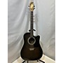 Used Takamine Used Takamine EF361EC Black Acoustic Electric Guitar Black