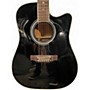 Used Takamine EF381C Black 12 String Acoustic Electric Guitar Black