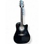 Used Takamine EF381c Black 12 String Acoustic Electric Guitar Black