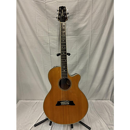 Takamine Used Takamine EF391-R Natural Acoustic Electric Guitar Natural