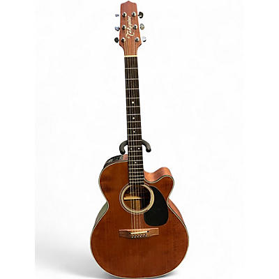 Used Takamine EF440SC Mahogany Acoustic Electric Guitar