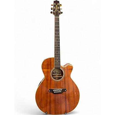 Takamine Used Takamine EF508KC KOA Acoustic Electric Guitar