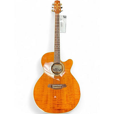 Used Takamine EF508KC NEX Natural Acoustic Electric Guitar