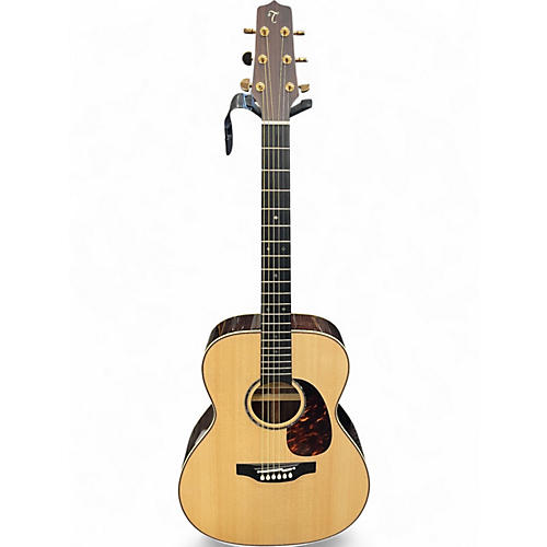 Used Takamine EF7MLS Lutz Natural Acoustic Electric Guitar Natural