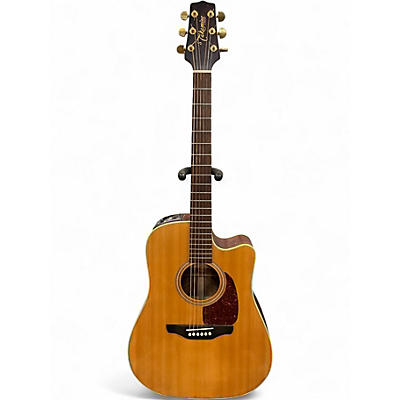 Used Takamine EG-15C Natural Acoustic Electric Guitar