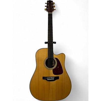 Takamine Used Takamine EG10C Natural Acoustic Electric Guitar