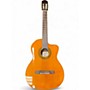 Used Takamine EG128SC Natural Classical Acoustic Electric Guitar Natural