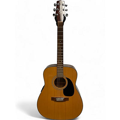 Takamine Used Takamine EG240 Natural Acoustic Electric Guitar