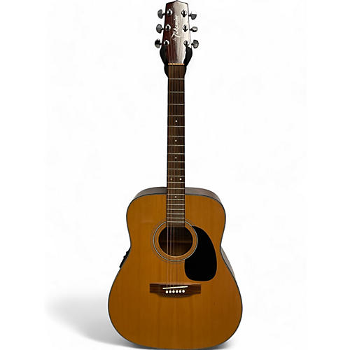 Takamine Used Takamine EG240 Natural Acoustic Electric Guitar Natural