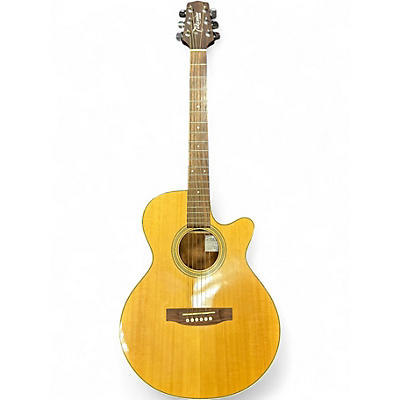 Used Takamine EG260C Natural Acoustic Electric Guitar