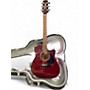 Used Takamine EG330C Wine Red Acoustic Electric Guitar Wine Red