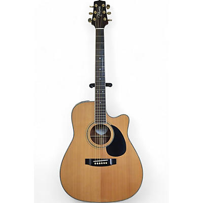 Takamine Used Takamine EG334C Natural Acoustic Electric Guitar